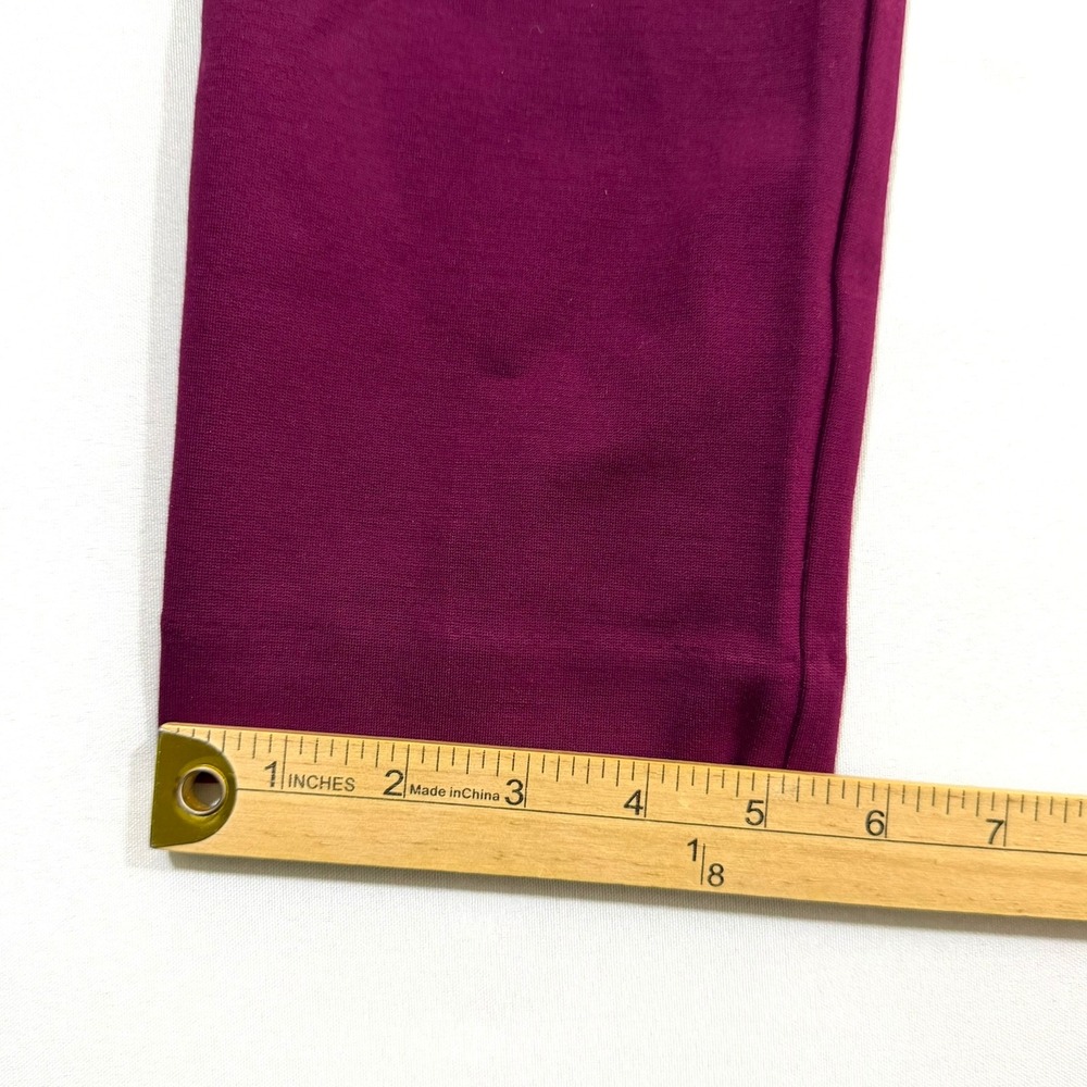 Liz Claiborne Emma Slim Leg Ankle Pants 4-Way Stretch Wild Cherry Womens 2P NWT - Picture 11 of 16